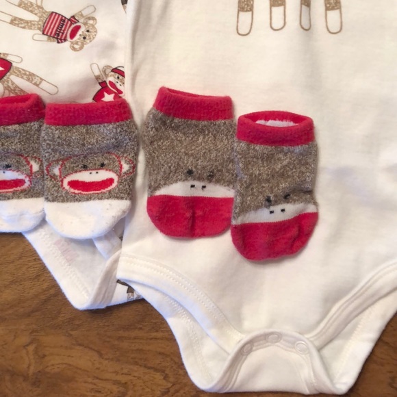 Sock monkey bundle, gently used. - Picture 5 of 6